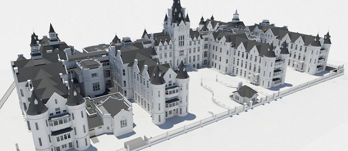3D Revit model